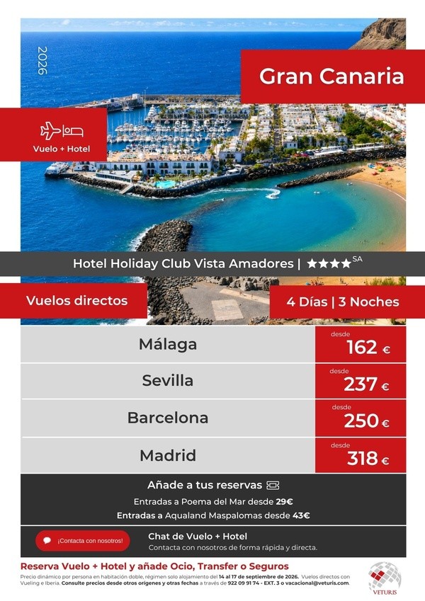 vuelo hotel gran canaria 20260619 153545